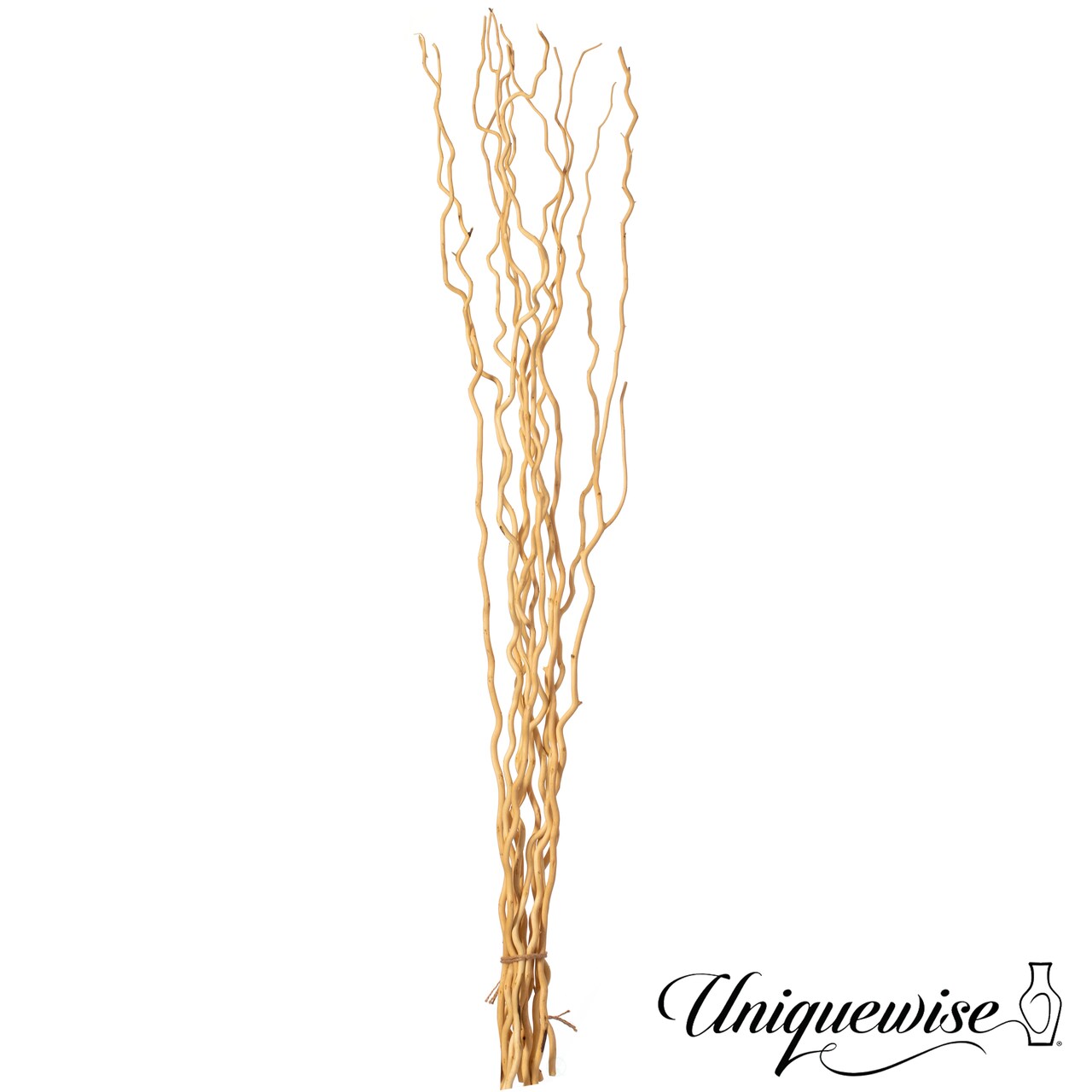 Uniquewise 12 pcs Natural Decorative Dry Branches Authentic Sticks, Home Decoration and Wedding Craft, DIY Greenery Plants Craft Vases fillers Garden Hotel Farmhouse Decor